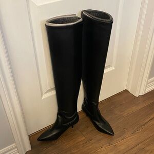 Nine West Black Over-the-Knee Boots